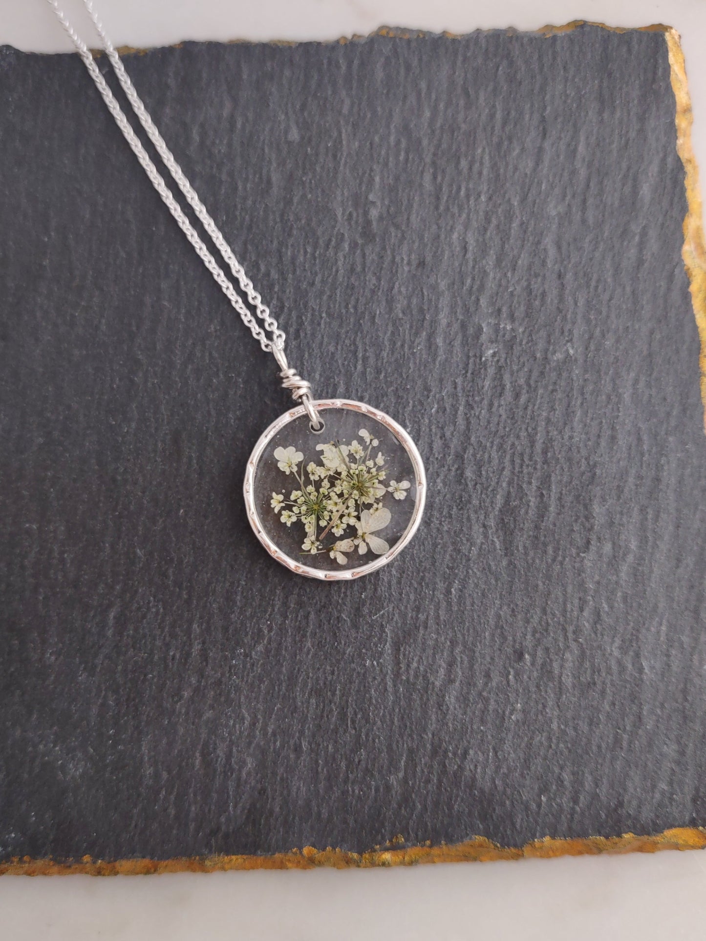 Queen Anne's Lace Necklace