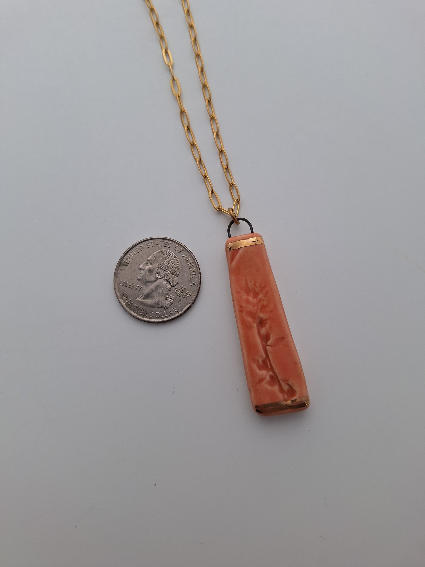 Wild Flora Ceramic Necklace