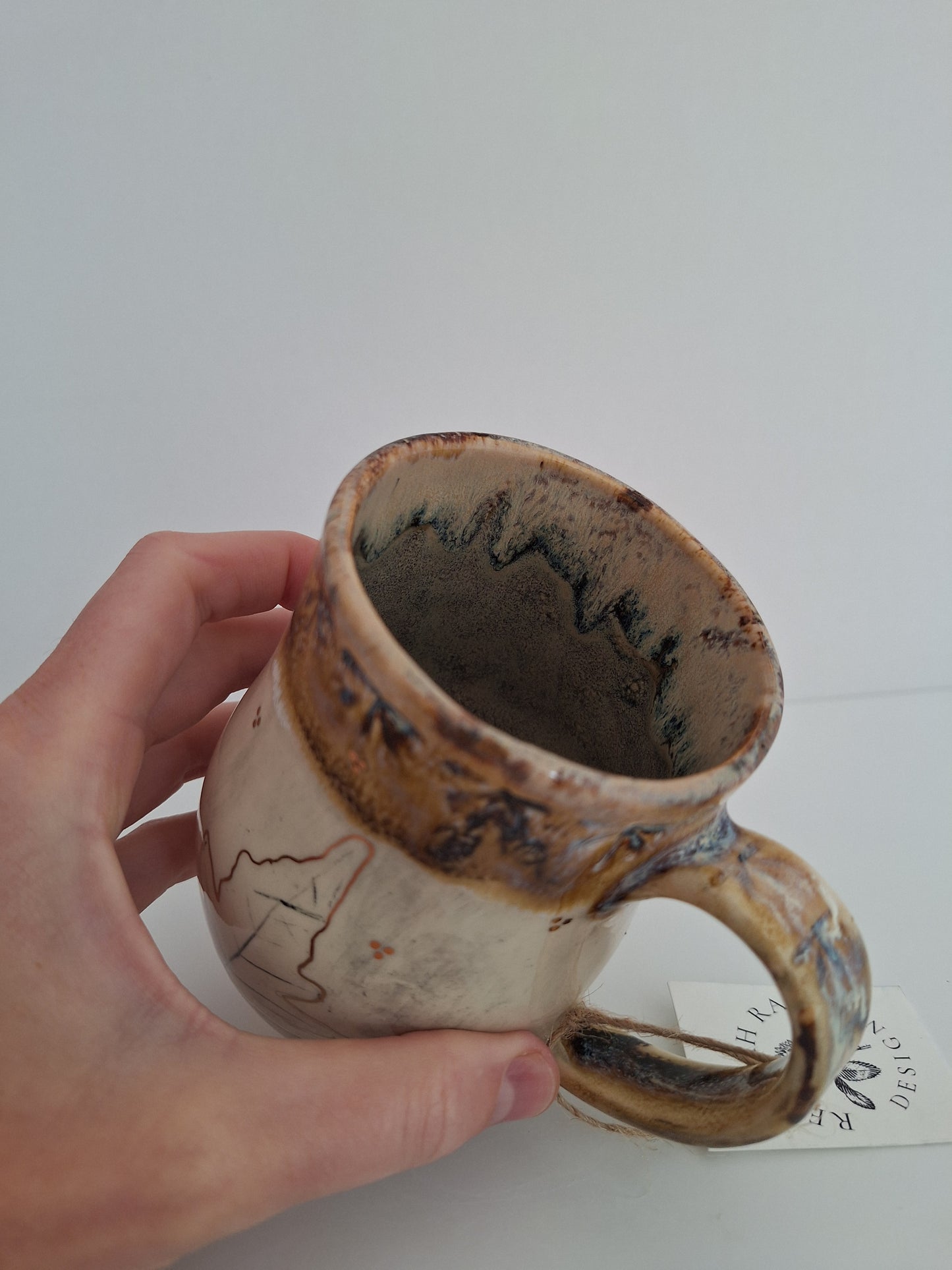 Gold Fern Mug