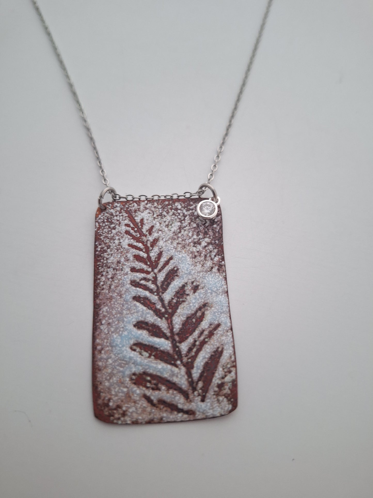 Earthy Fern Necklace