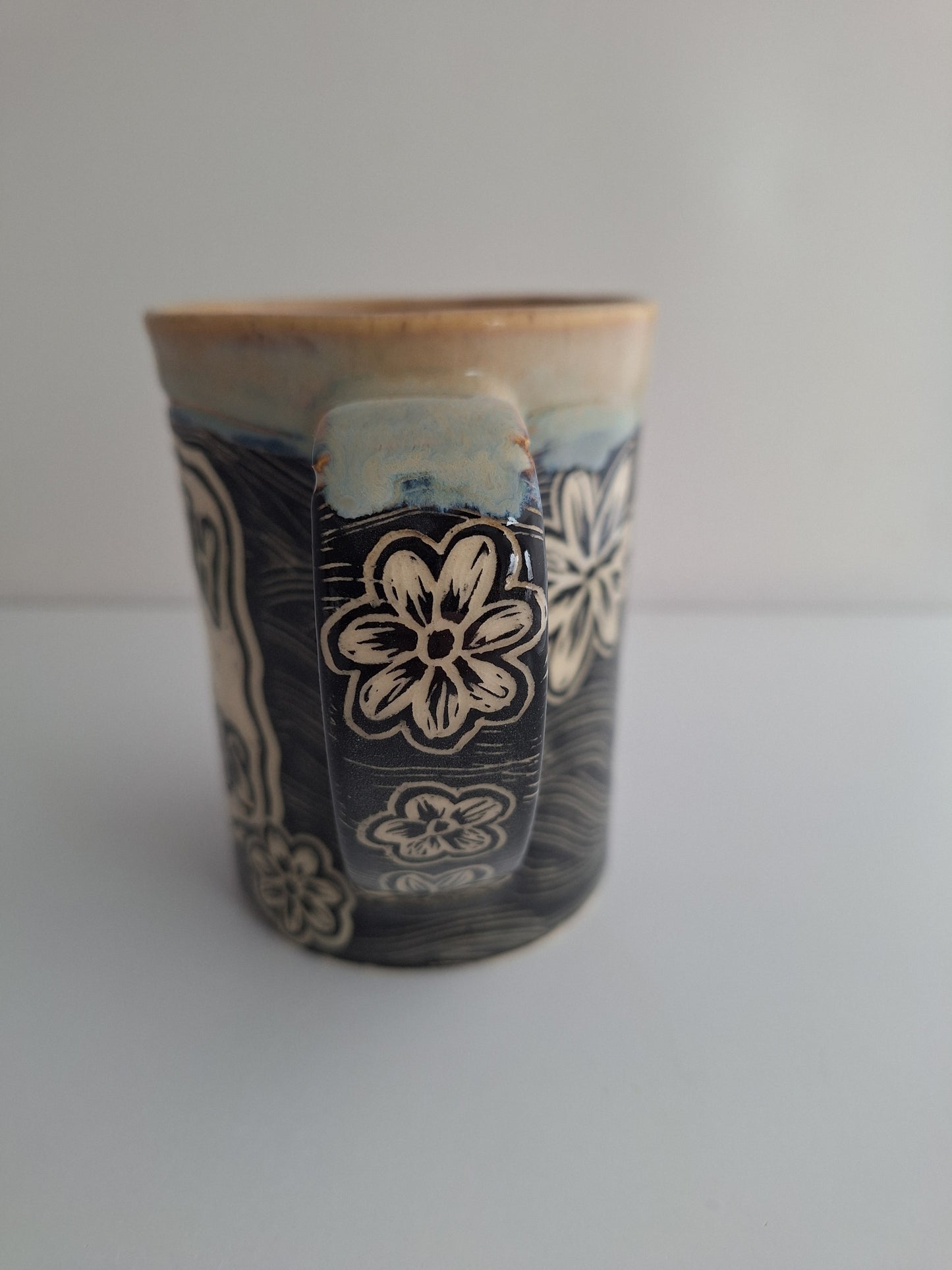Hand-carved Growth Mug