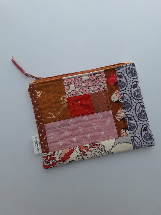 Heirloom Patchwork Zipper Pouch
