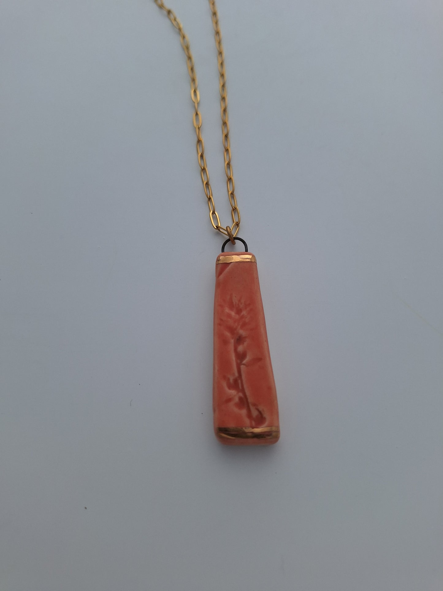 Wild Flora Ceramic Necklace