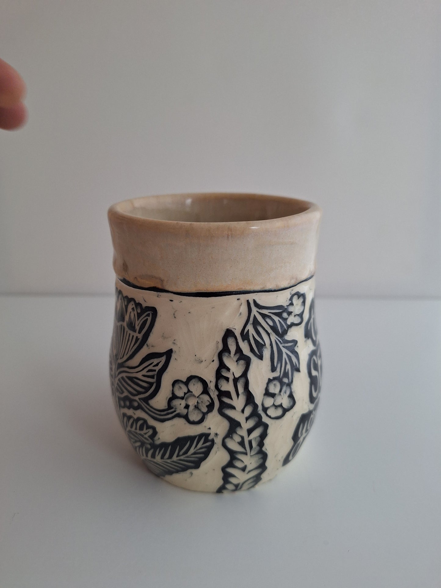Hand-carved Love Through the Seasons Mug