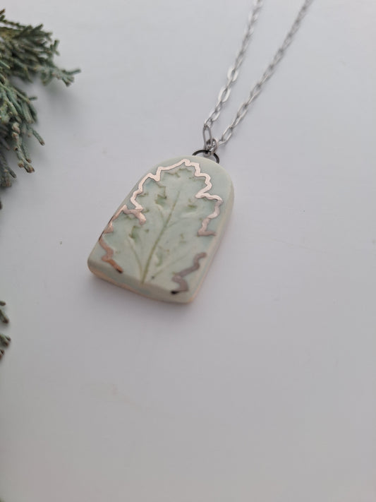 Wildflower Ceramic Necklace