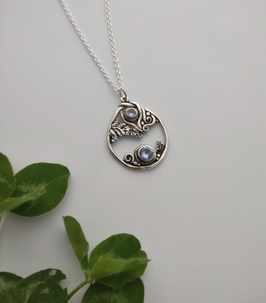 Polypody Fern Necklace