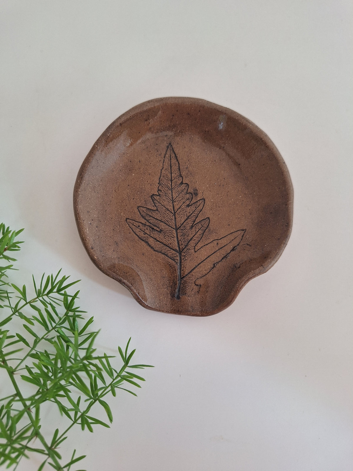 Spoon Rest - Wild fern