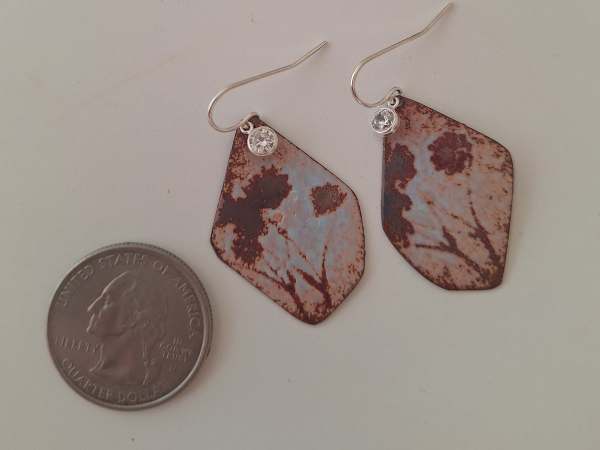 Copper Flora Earrings