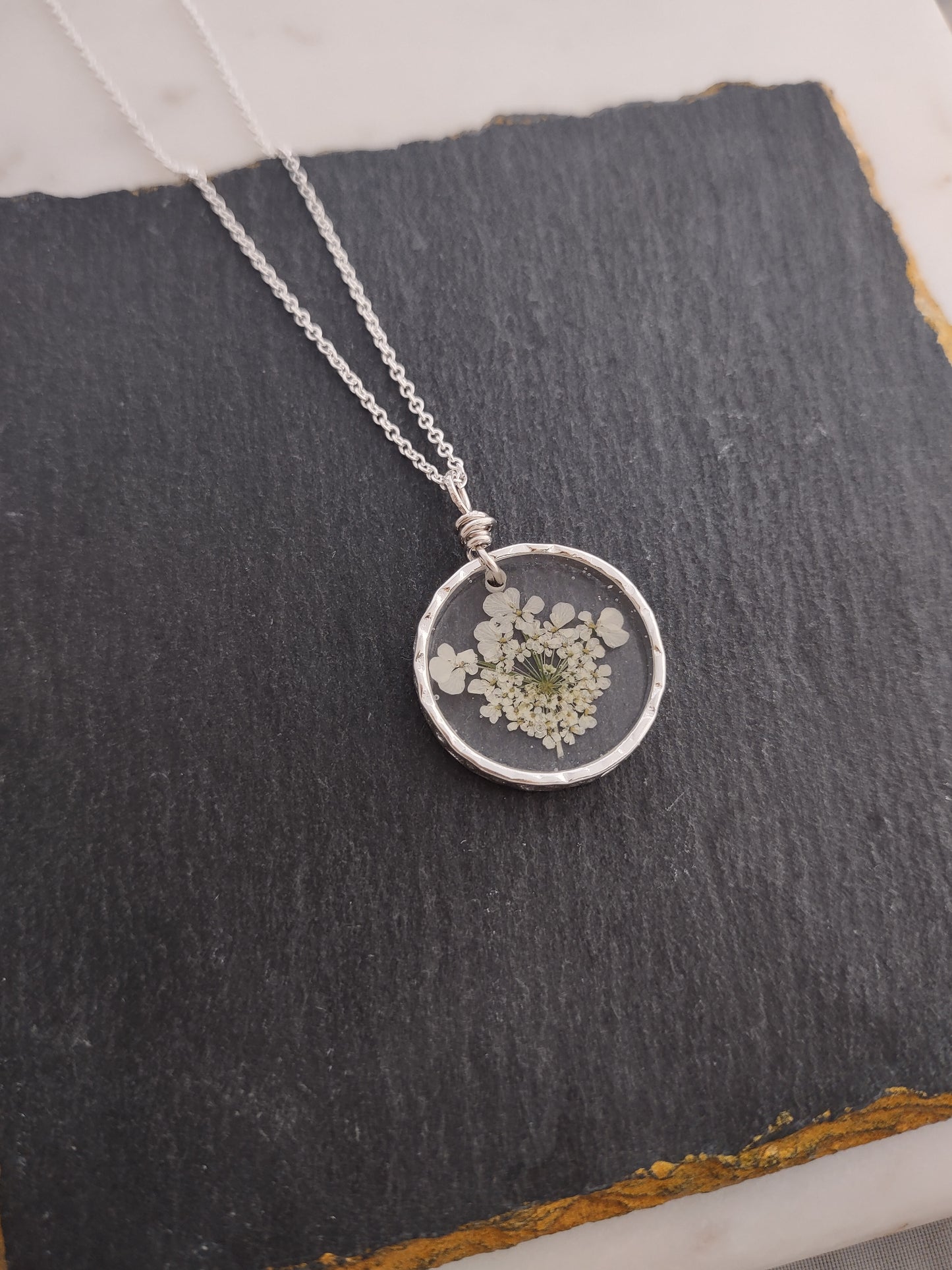 Queen Anne's Lace Necklace