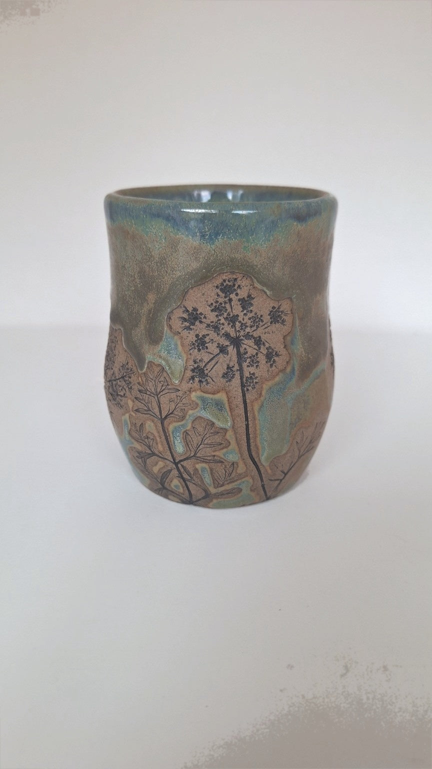 Queen Anne's Lace Mug - Botanical Imprint
