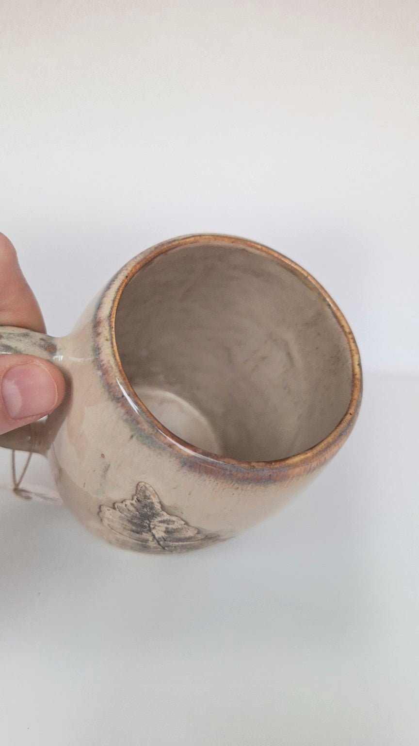 Wild Fern Mug - botanical imprint