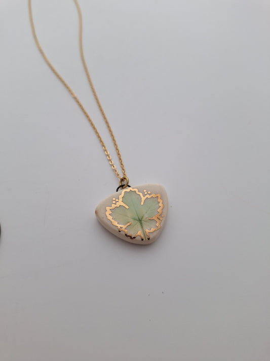 Wild Strawberry Ceramic Necklace
