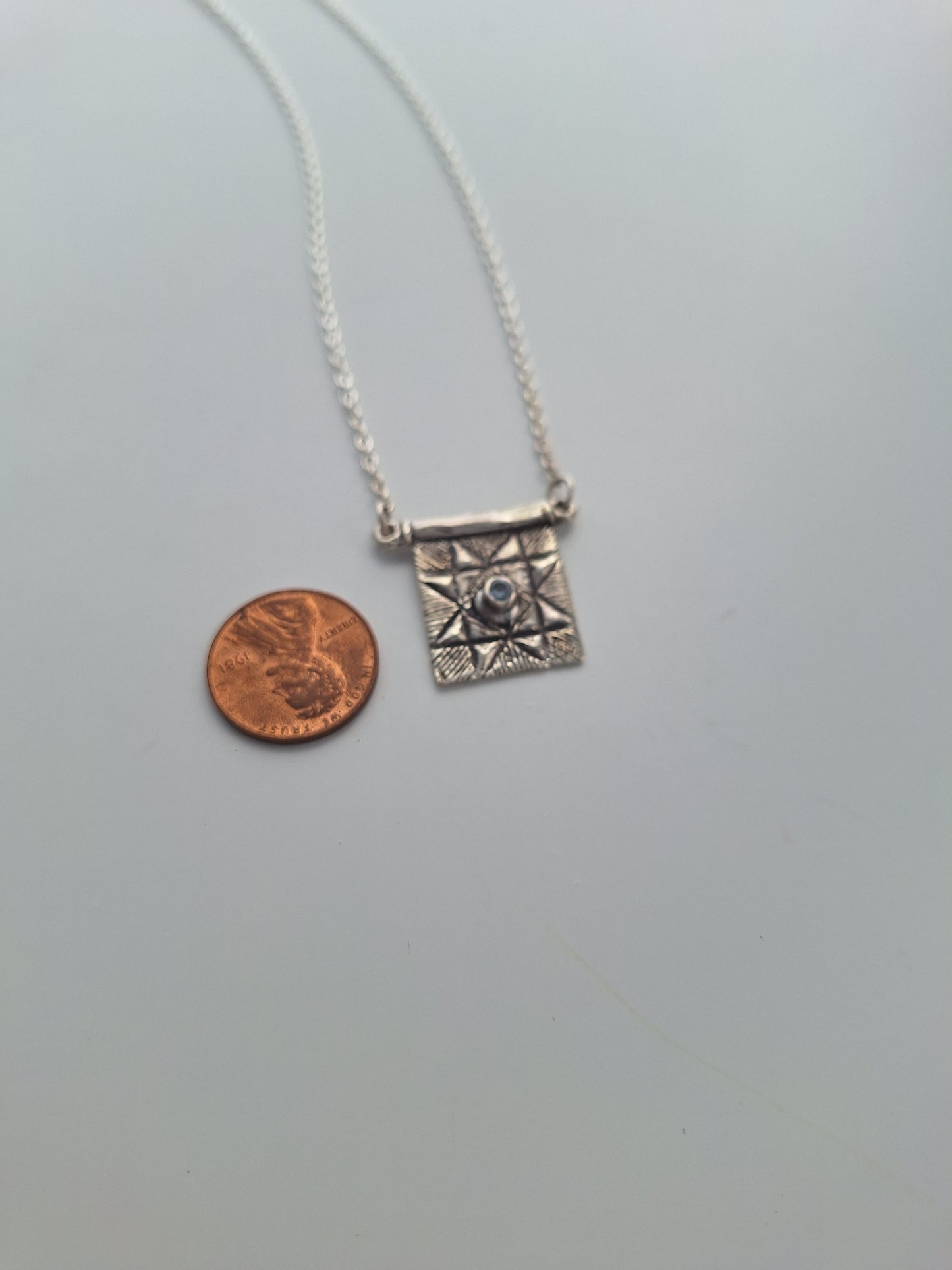 Sawtooth Star Necklace