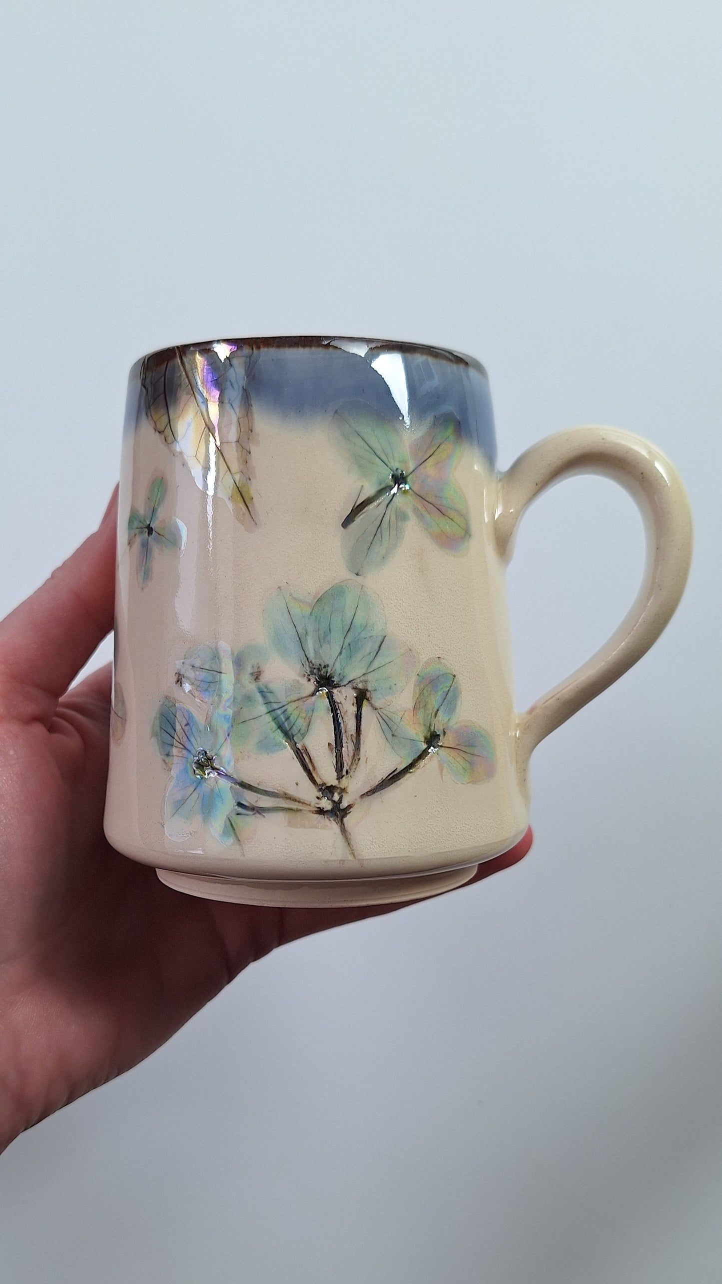 Blue Hydrangea Mug