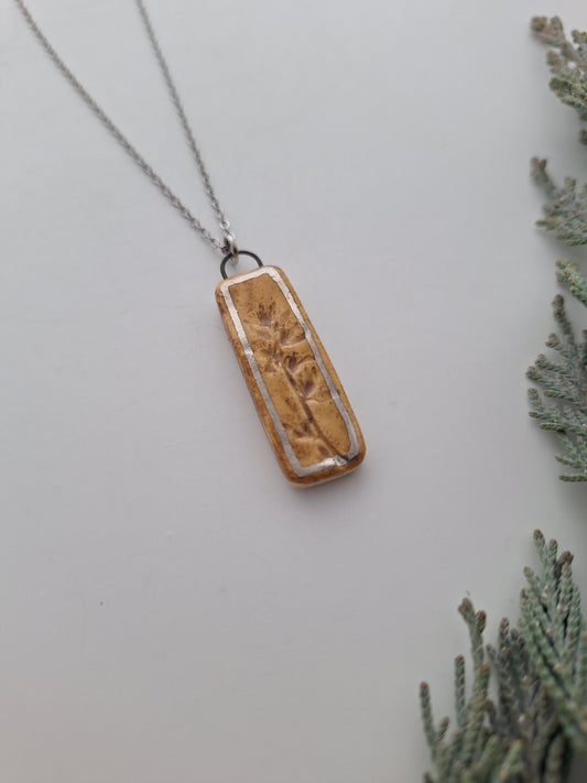 Wildflower Ceramic Necklace