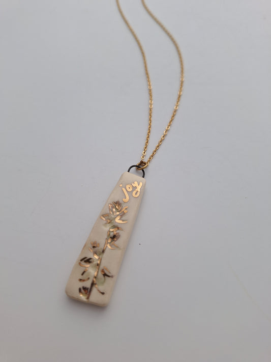 Joy Ceramic Necklace