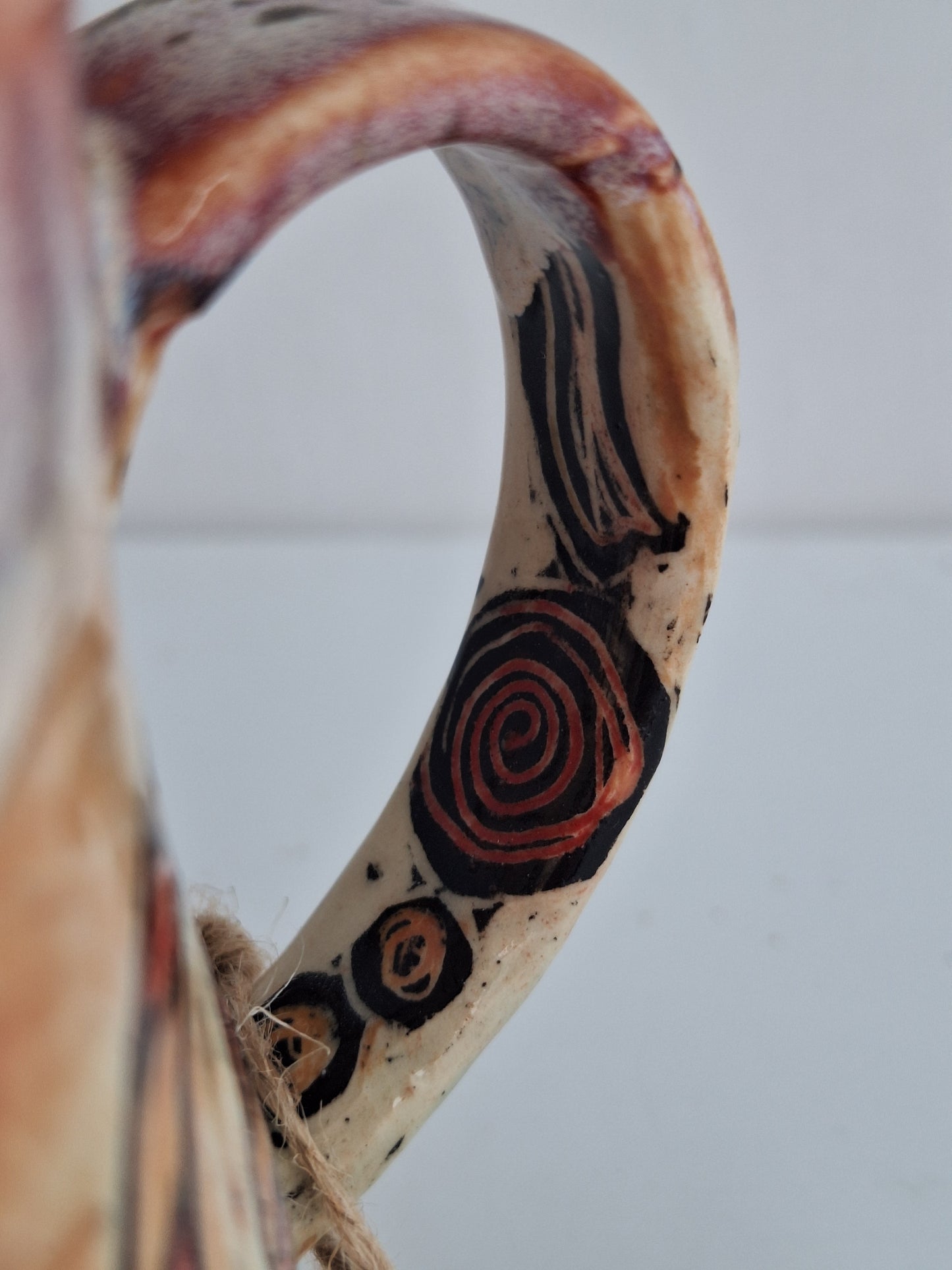 Hand-carved Christmas Joys Mug