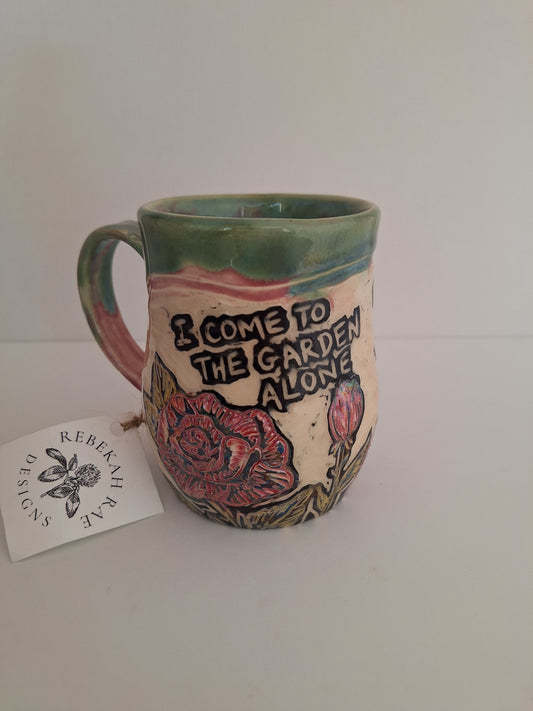 Hand-carved In The Garden Mug