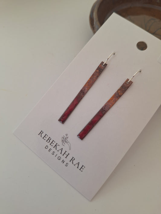 Crimson Earrings