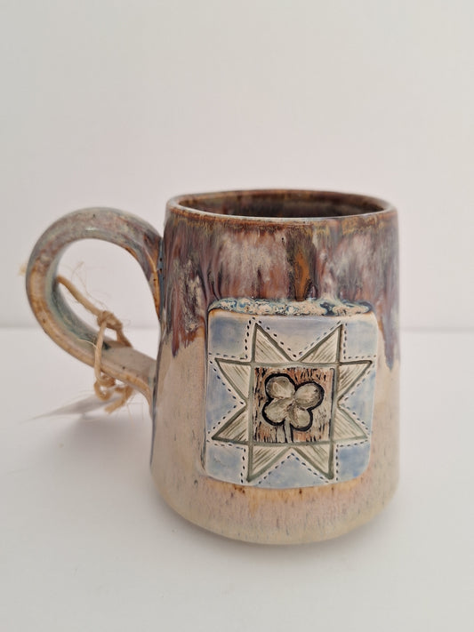Patchwork Clover Mug