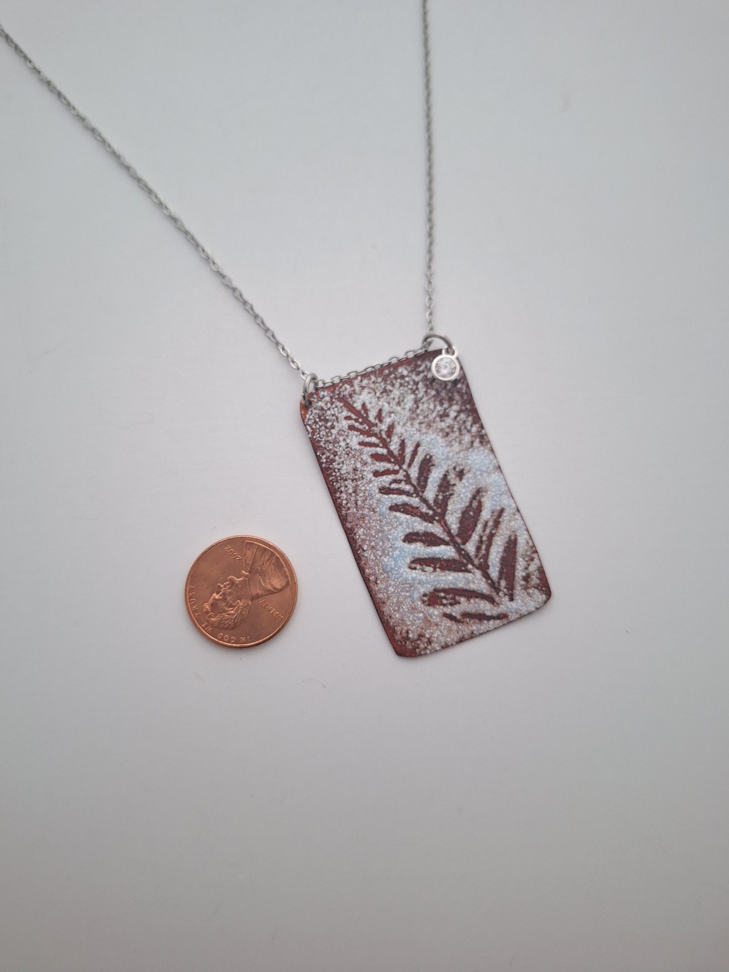 Earthy Fern Necklace