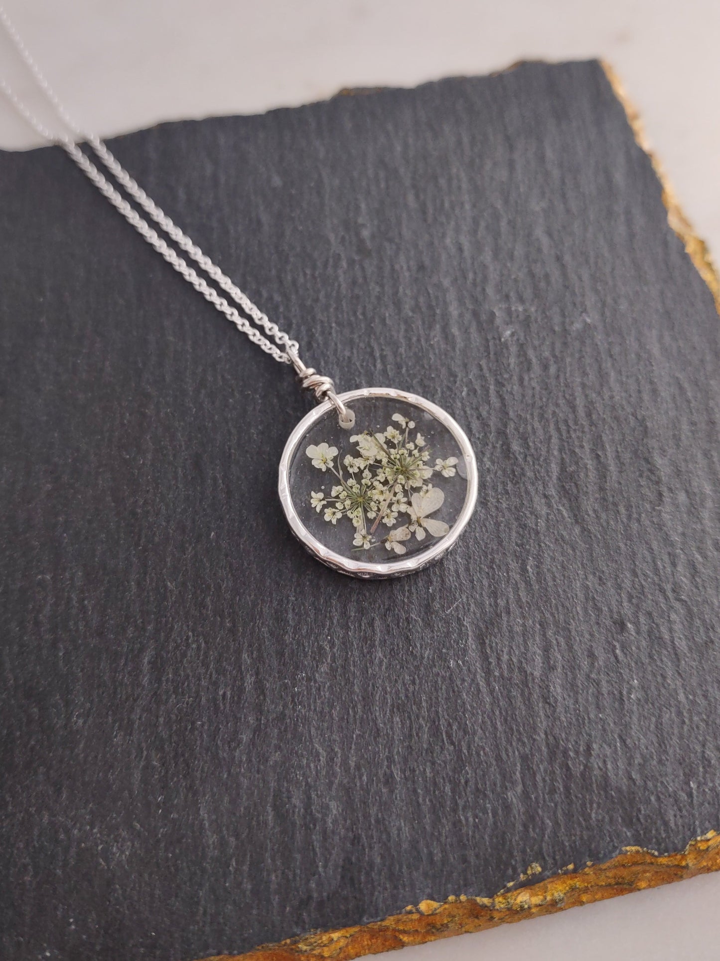 Queen Anne's Lace Necklace