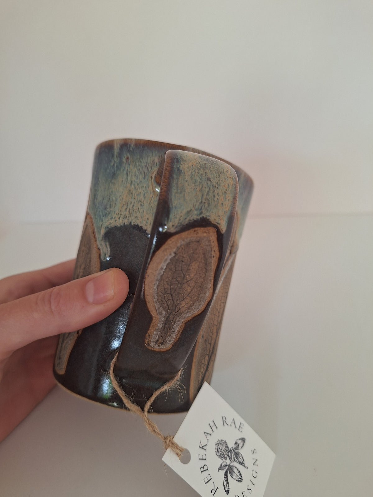 Lambs Ear Mug - Botanical Imprint