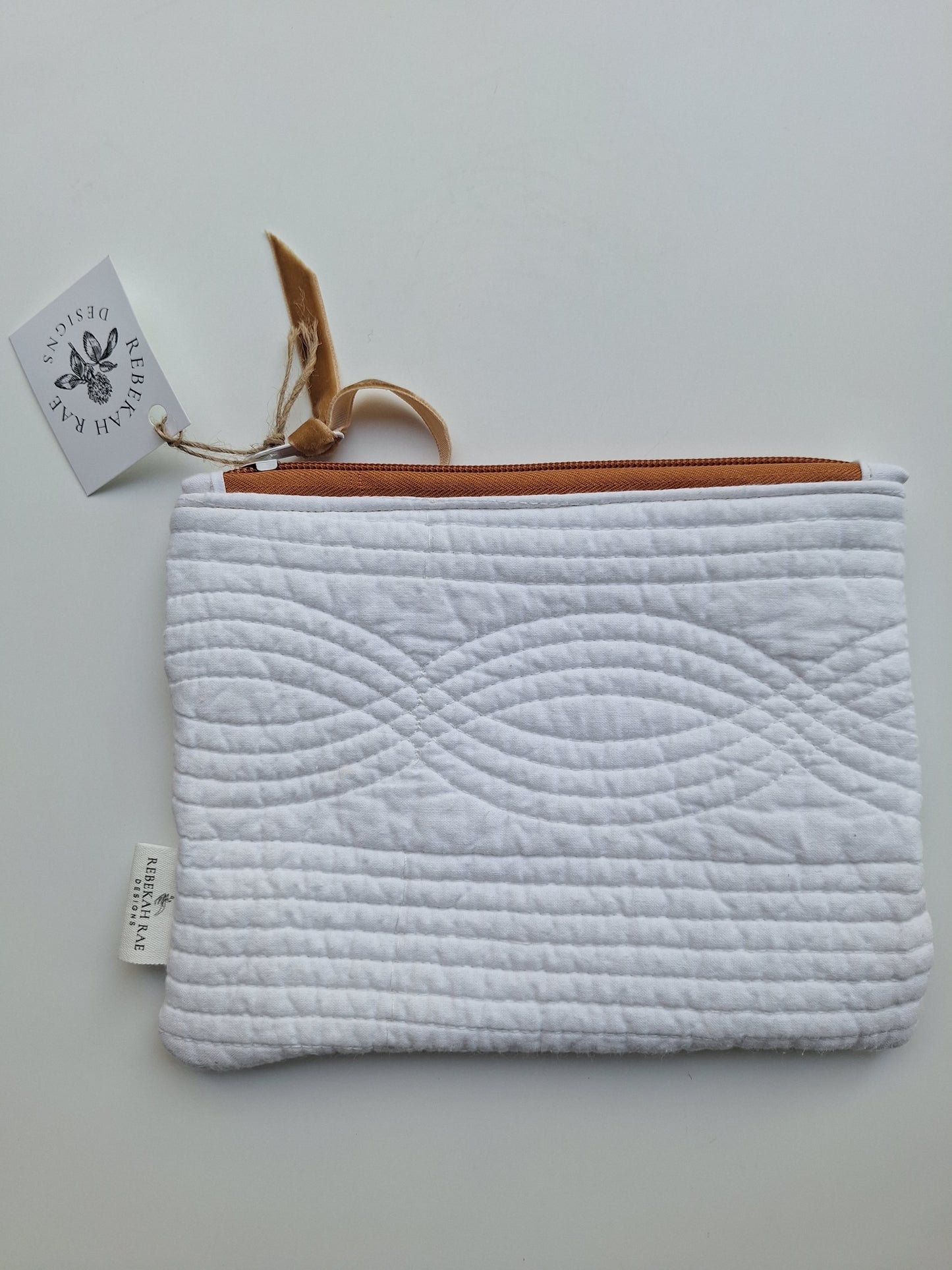 Heirloom Quilt Zipper Pouch