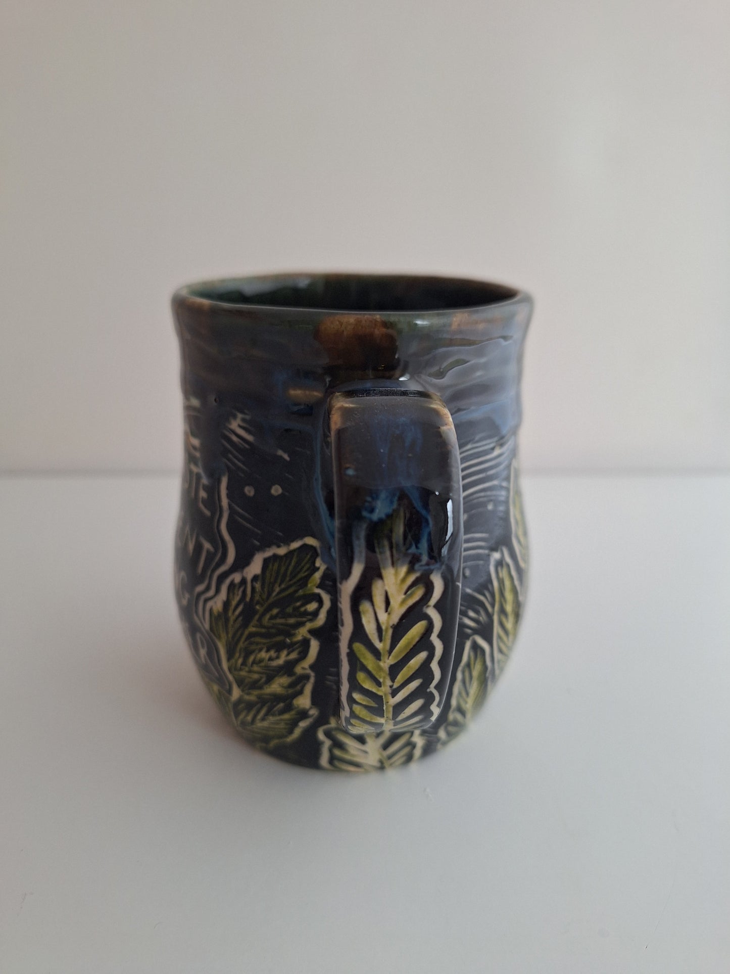 Hand-carved Moments Mug