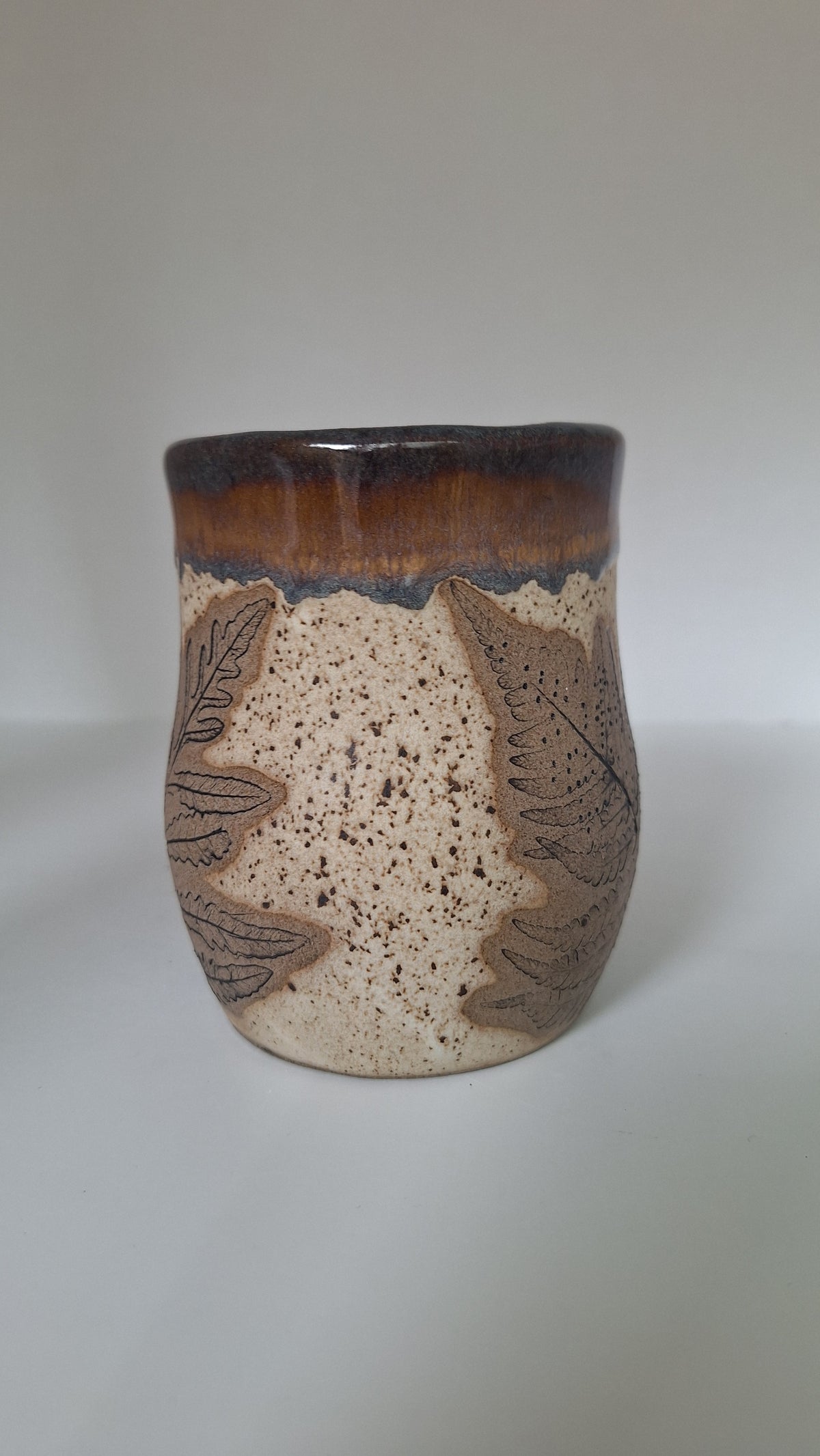 Sensitive Fern Mug - Botanical Imprint