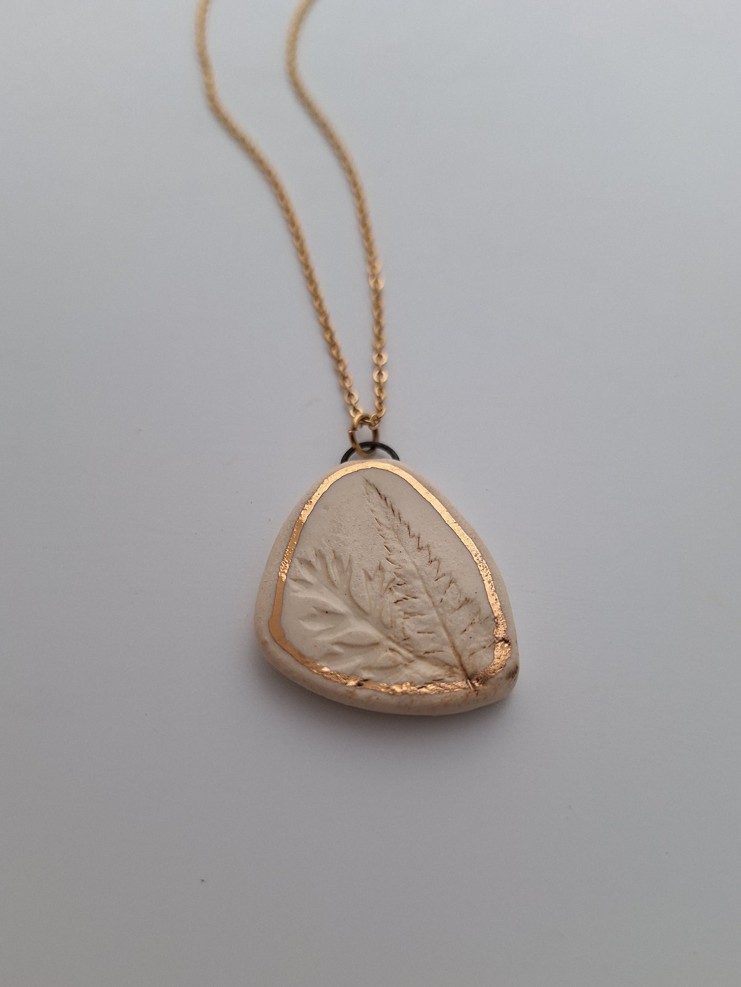 Fern & Flora Ceramic Necklace