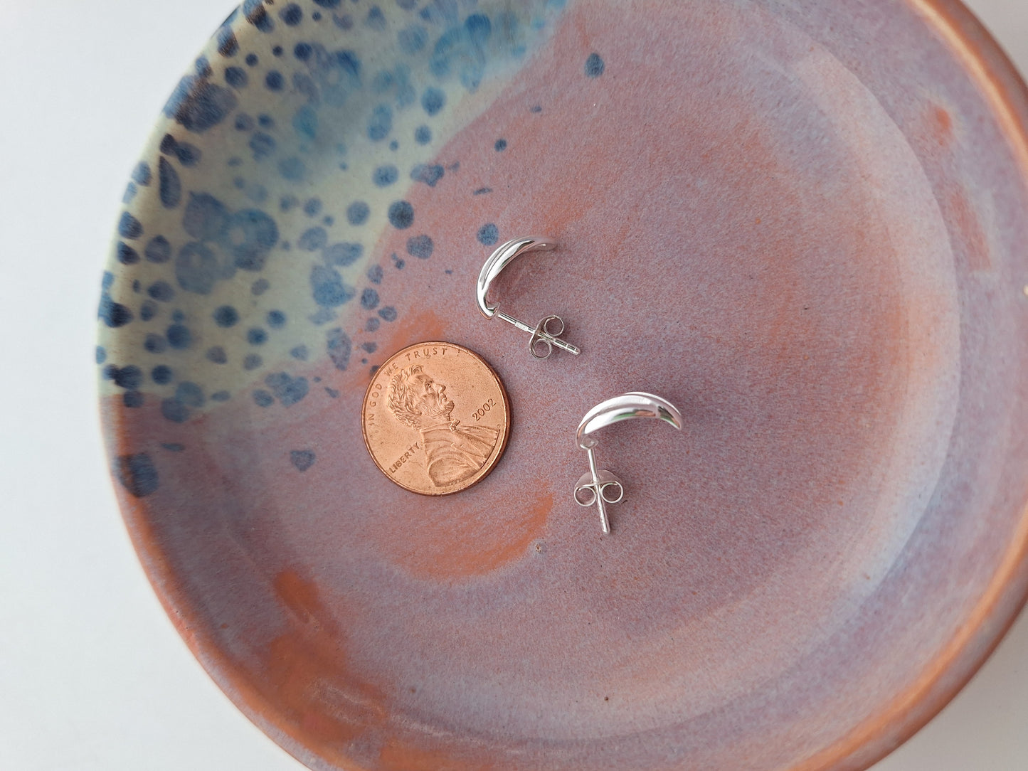 Woven Earrings, posts