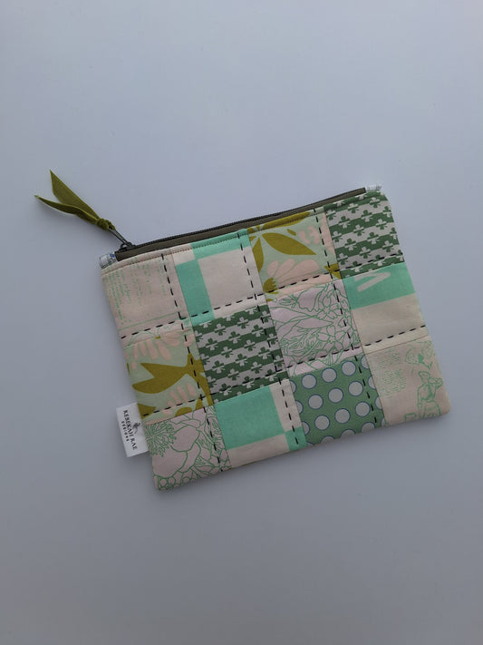 Heirloom Patchwork Zipper Pouch