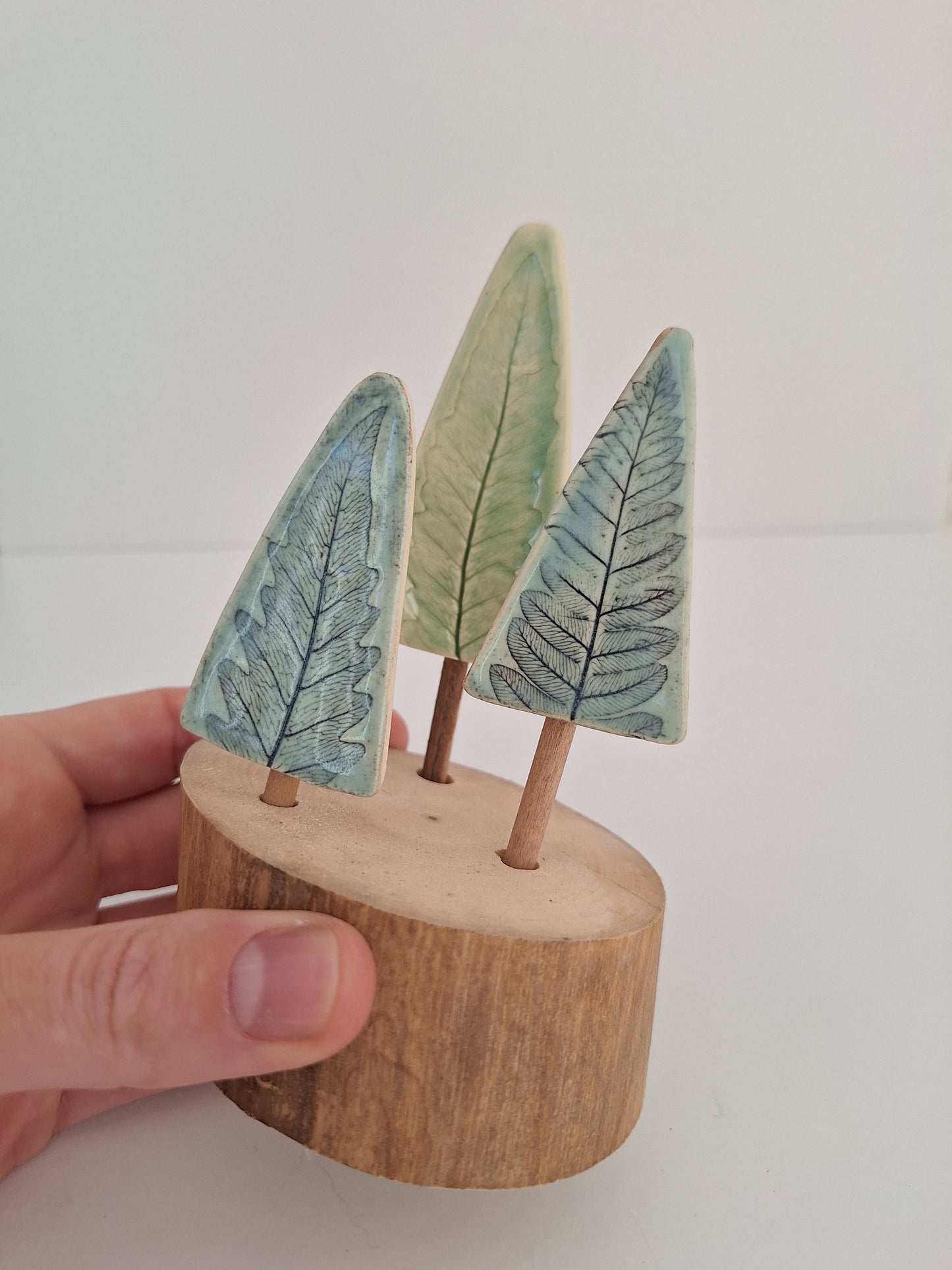 Fern Tree - triple - 5.5"