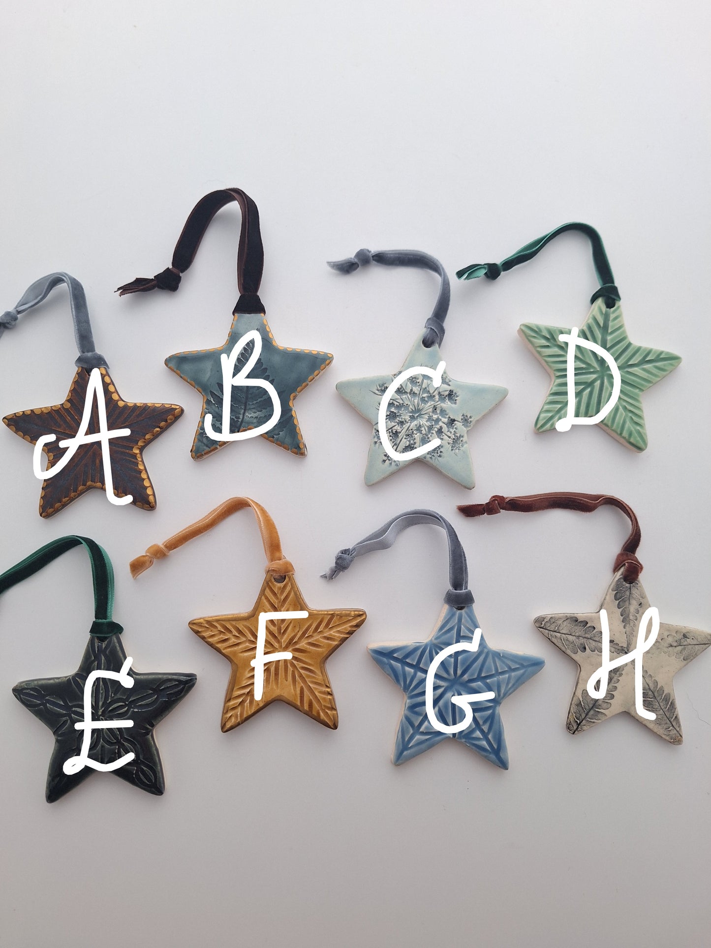 Cozy Star Ornaments