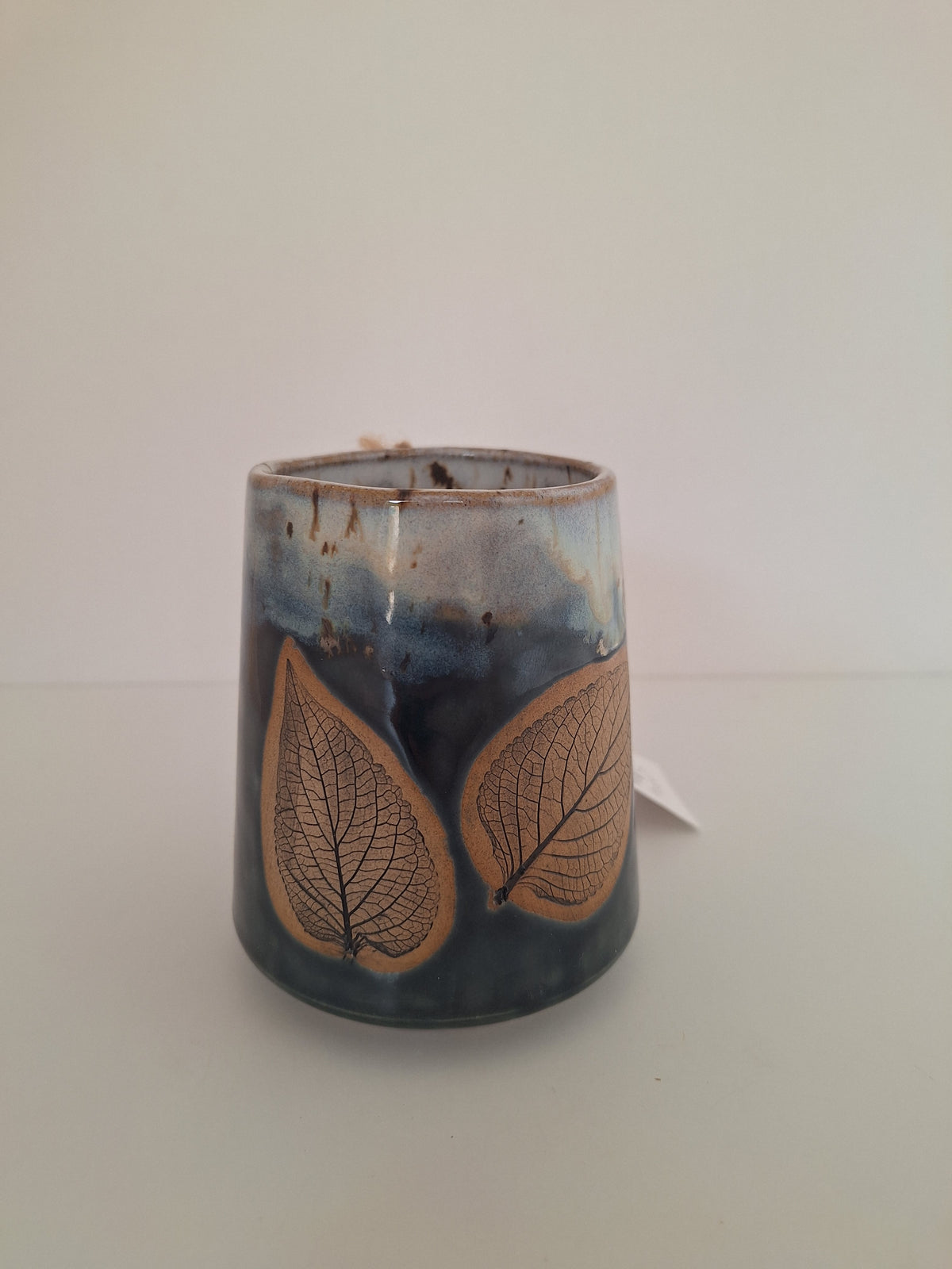 Botanical Tumbler - Coleus - Stemless Wine Cup, Mulled Cider, Cocktail