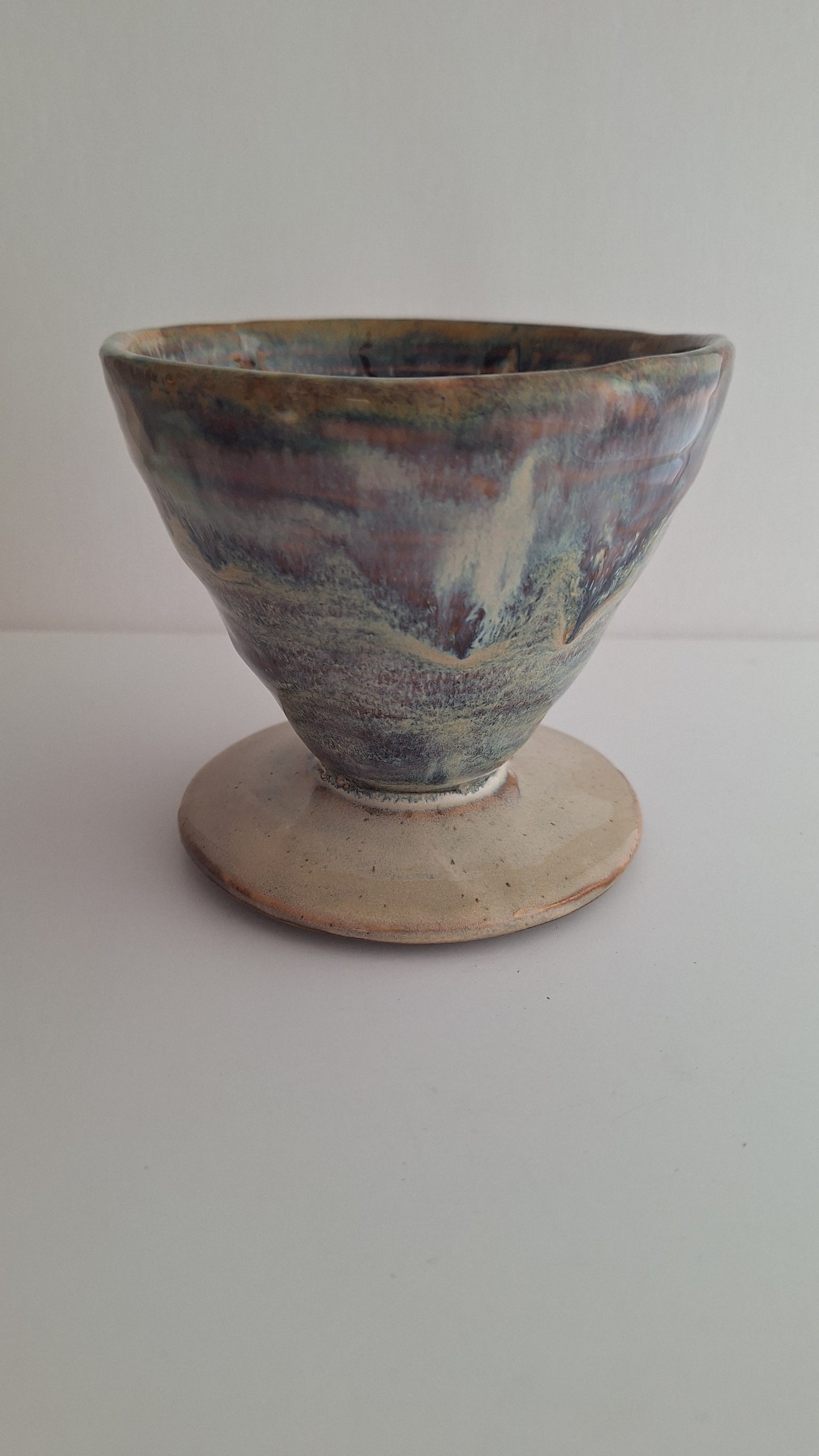 Earthy Pour Over Coffee Dripper, Stoneware