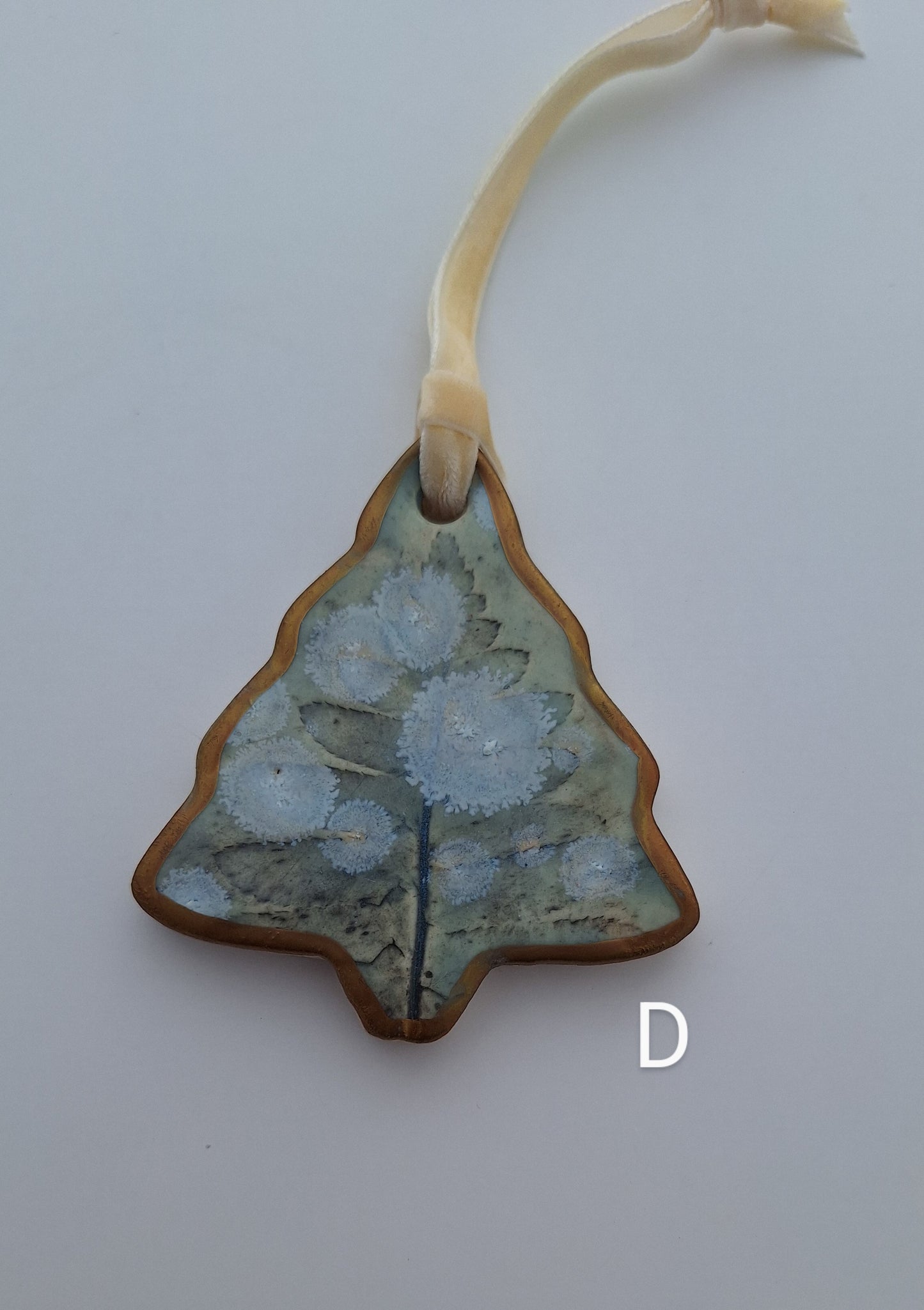 Fern Tree Ornaments - Light Turquoise