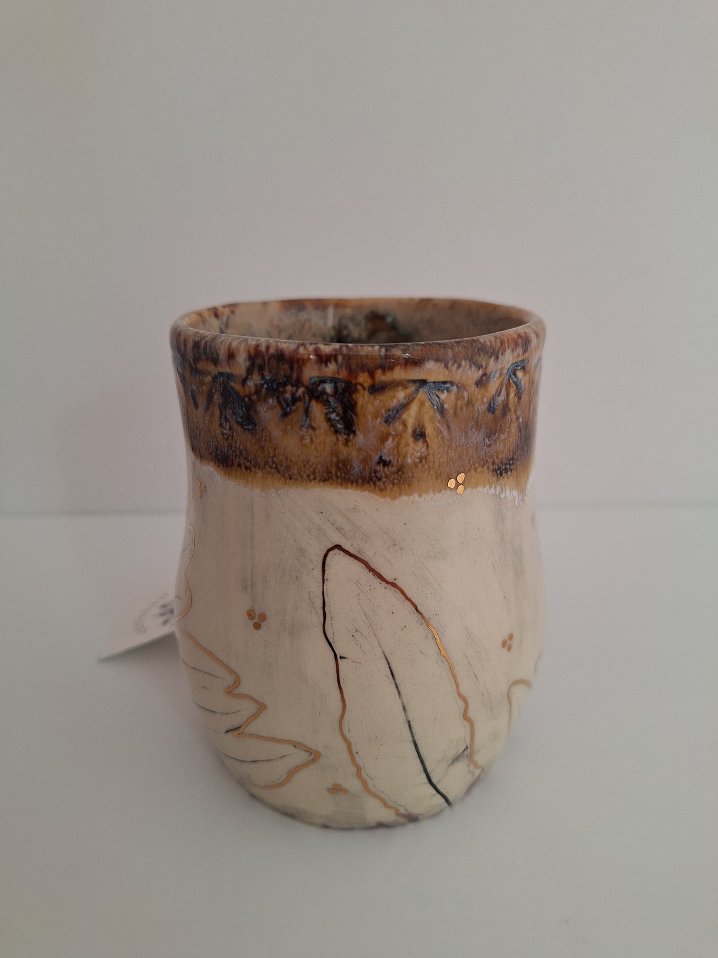 Gold Fern Mug