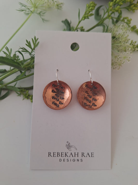 Vine earrings