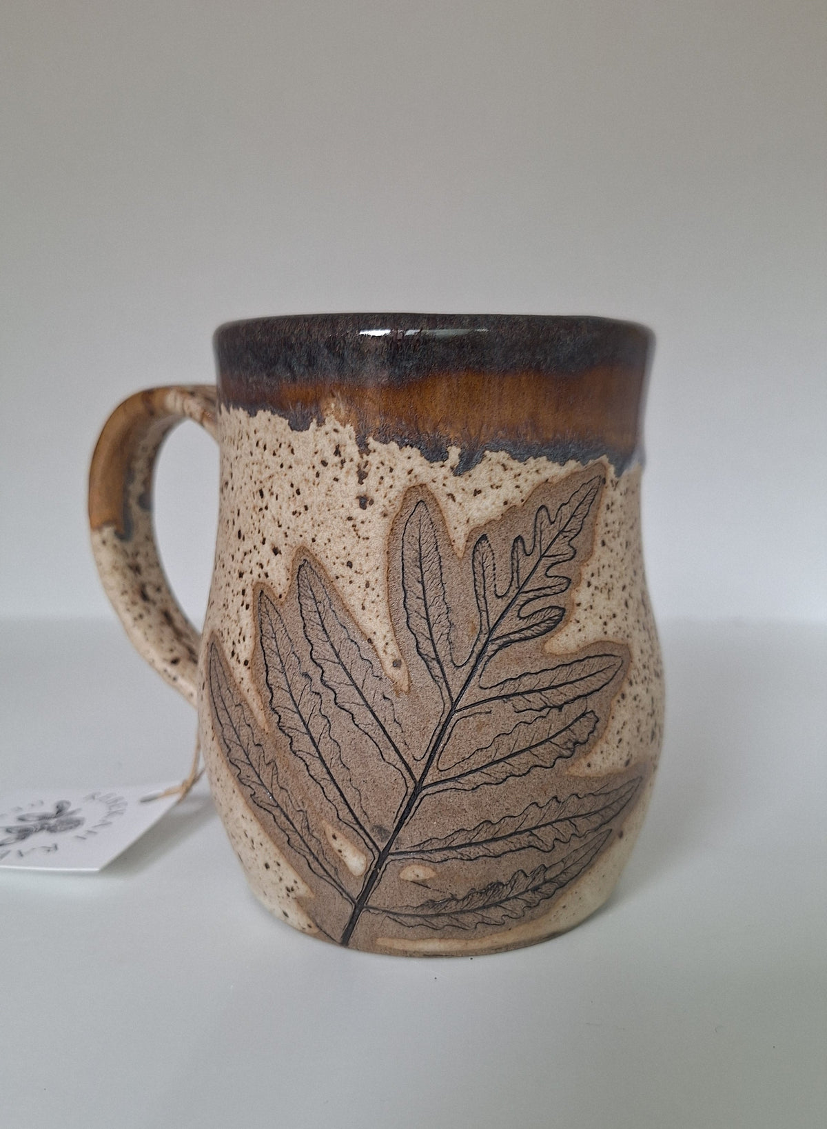 Sensitive Fern Mug - Botanical Imprint