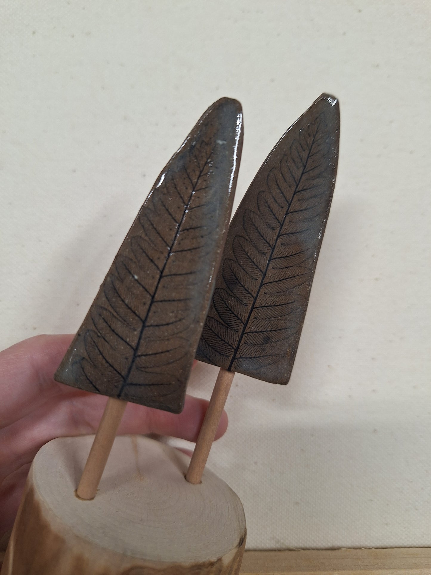 Fern Tree - double - 6.5"