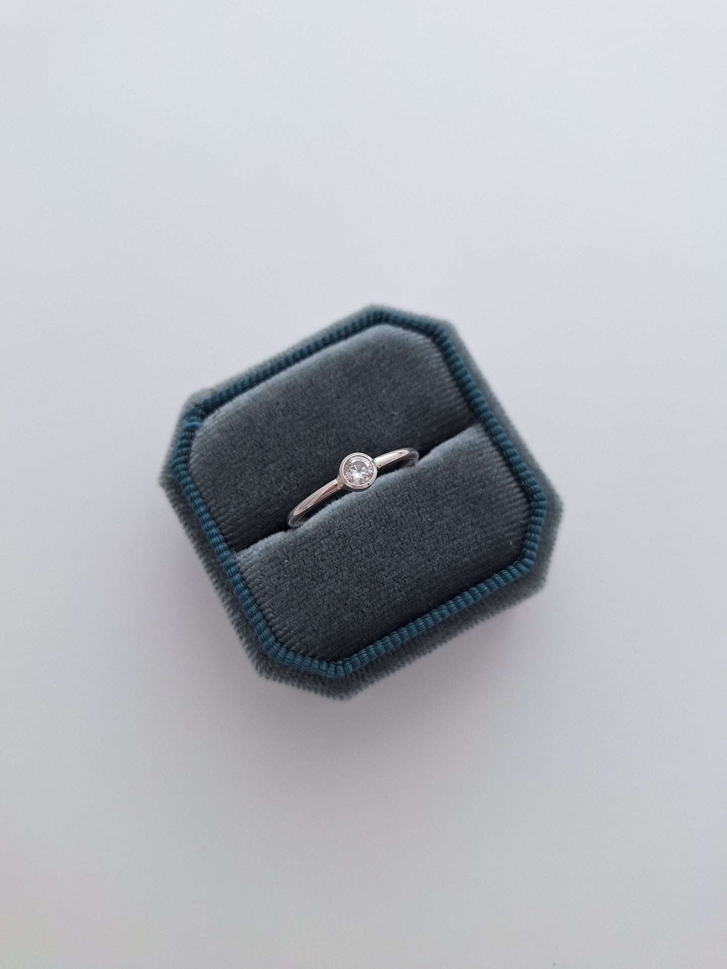 Simple Pebble Ring