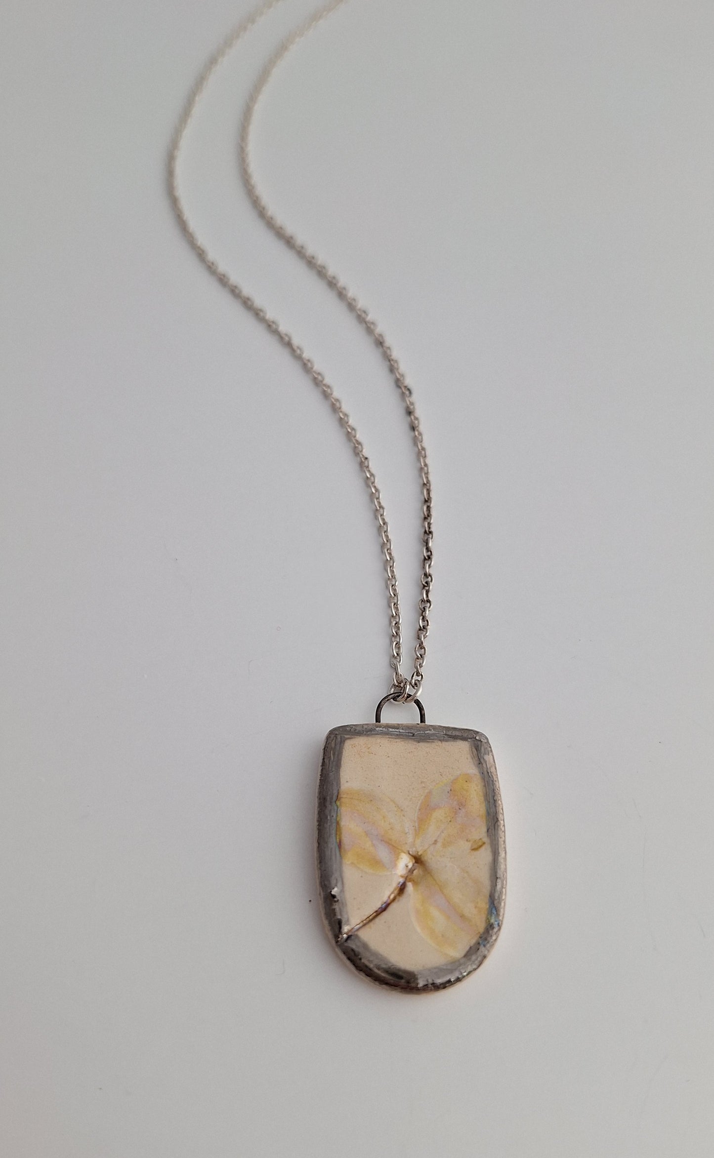 Clover Necklace - Ceramic