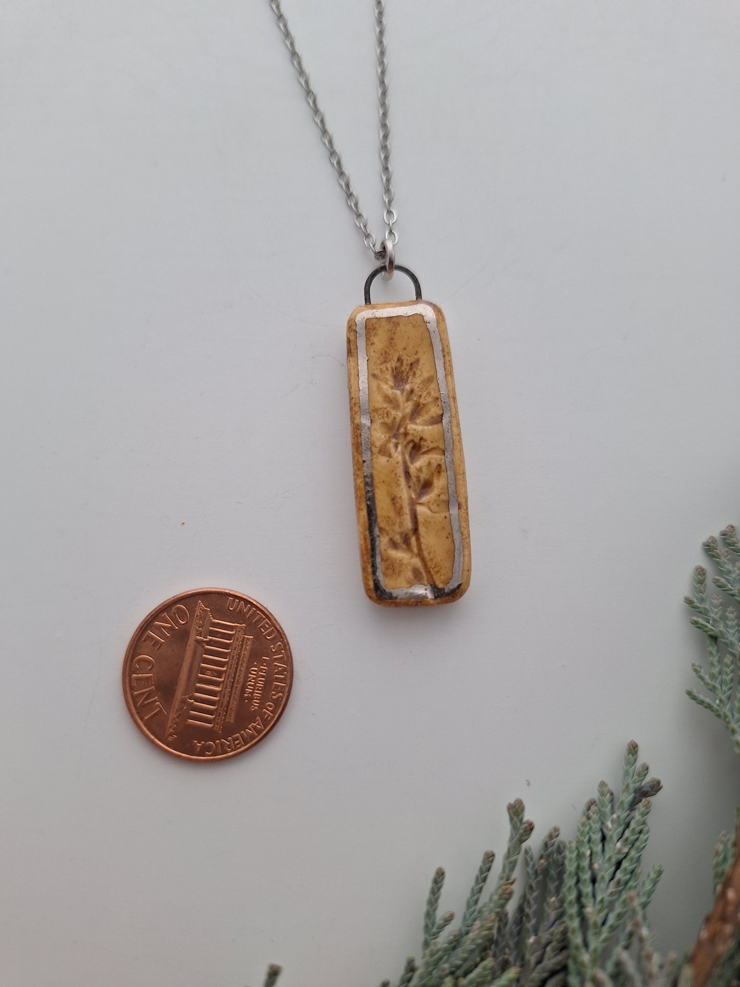 Wildflower Ceramic Necklace