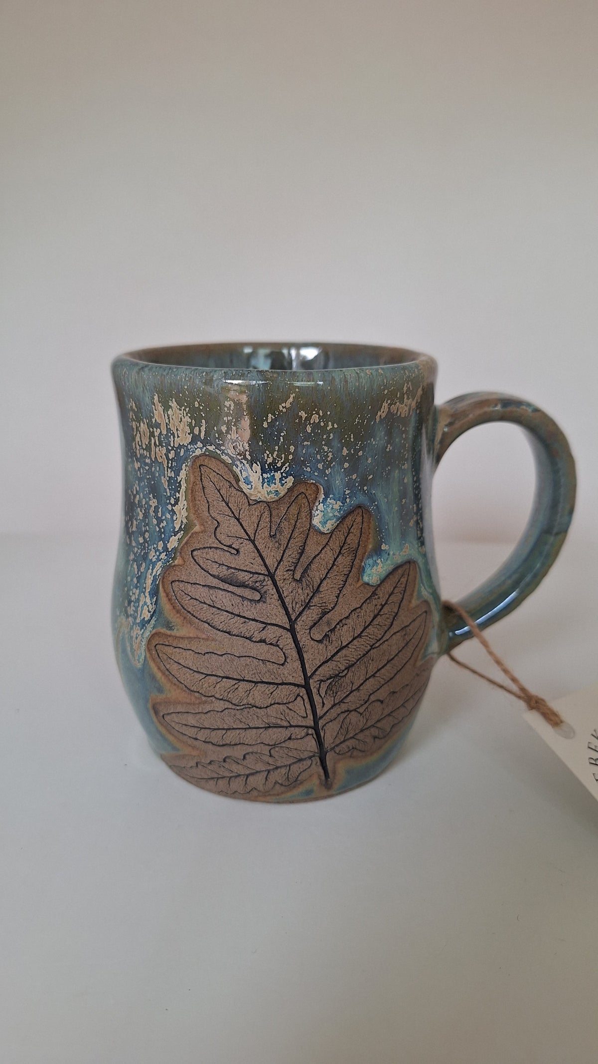 Sensitive Fern Mug - Botanical Imprint