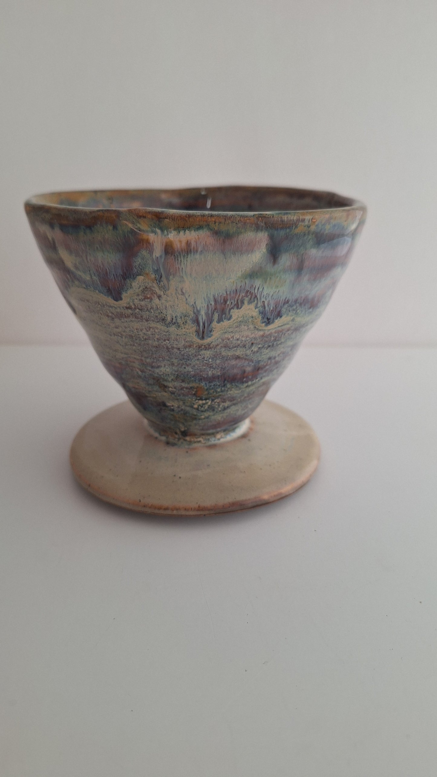 Earthy Pour Over Coffee Dripper, Stoneware