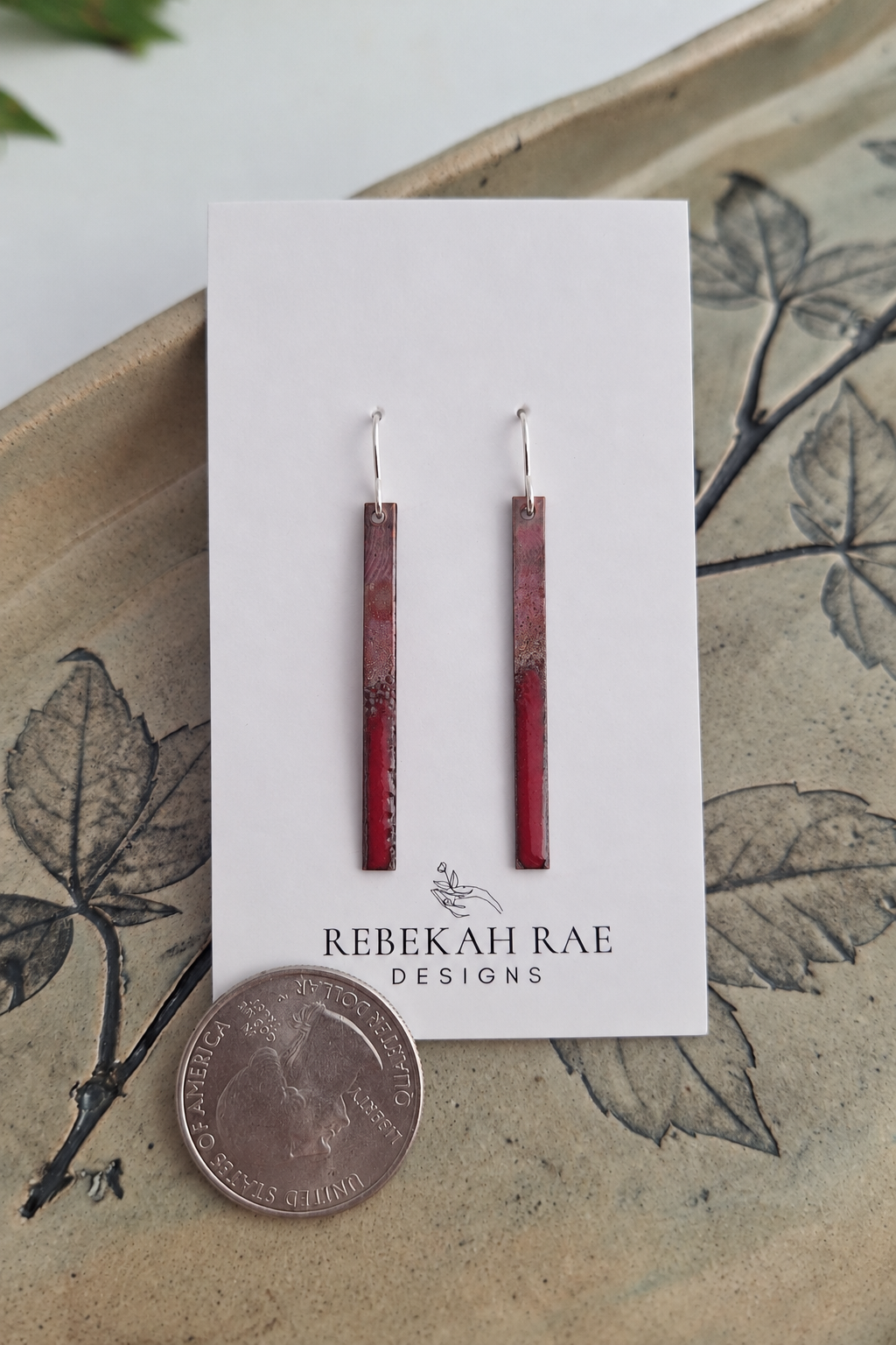Red Maple Earrings